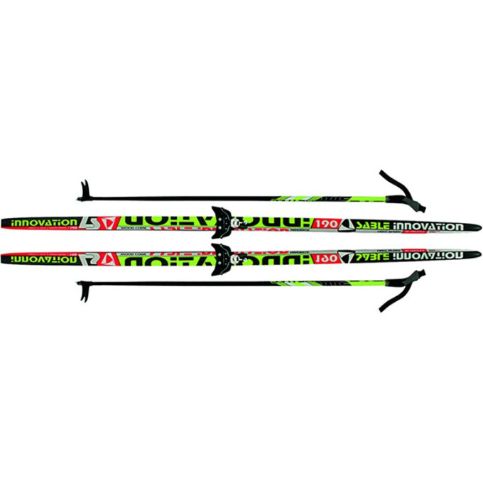 Комплект лыж TECH TEAM STC 75 мм 200см Z0002721