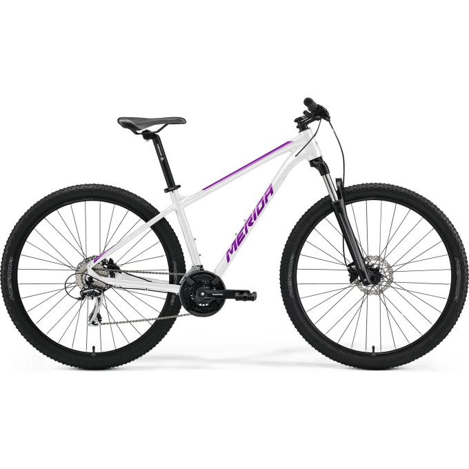 Велосипед MERIDA BIG.NINE 20-3x (белый/фиолетовый) рама:XXL(22