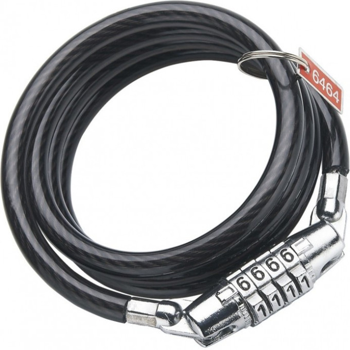 Замок велосипедный TECH TEAM GK102.701 6х800 mm NN007313